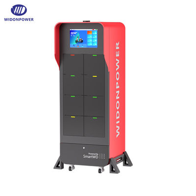 Rode 5000 Cycles Verwisselbare batterij Motorfiets 8 Slots Elektrische fiets Battery Swap