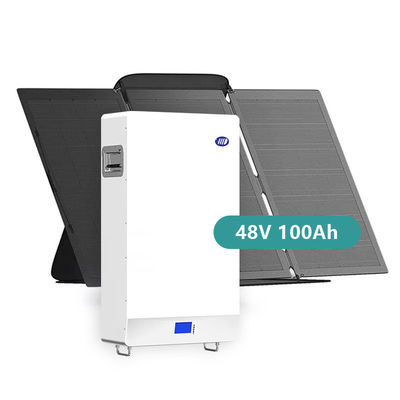LiFePO4 Muurbatterij 5Kwh Huishoudelijk energieopslagsysteem 48V 100Ah