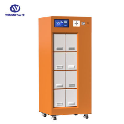OEM ODM LiFePO4 220V 3200W IP54 Batterij die Post ruilen met Aangepaste Brandalarmfunctie