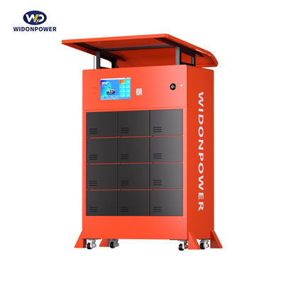 Vervangingsstation voor hernieuwbare energieopslag E-motro E-fiets E-scooter Batterij Vervangbaar kas