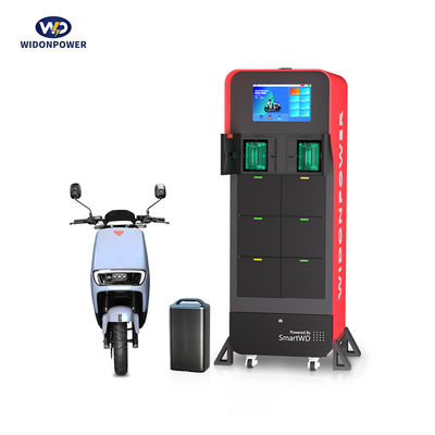 Motorfiets-/scooterbatterijverwisselstation Multi-bescherming Veiligheid voor het opladen van meerdere apparaten en gemak
